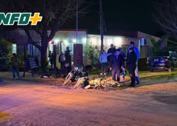Dos policias heridos tras un choque entre motos en Coronda