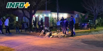 Dos policias heridos tras un choque entre motos en Coronda