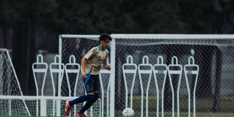 Cumplió el sueño del pibe: de Pueblo Andino a la Selección Nacional