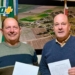 Carrizales: Cattáneo firmó el contrato para iniciar las obras de alteo de la Ruta Provincial 28S