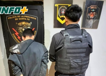 Aprehendieron a un hombre que amenazaba con un cuchillo a una joven dentro de un comercio