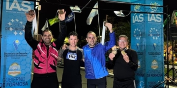 Atletas de Barrancas, Oliveros y Coronda se destacaron en la Ultramaratón de Formosa