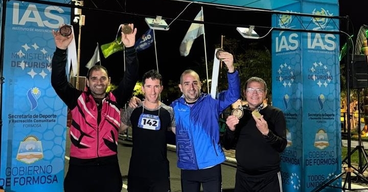 Atletas de Barrancas, Oliveros y Coronda se destacaron en la Ultramaratón de Formosa