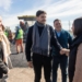 Pullaro recorrió obras en Monje, Centeno, Bdo de Irigoyen y Coronda