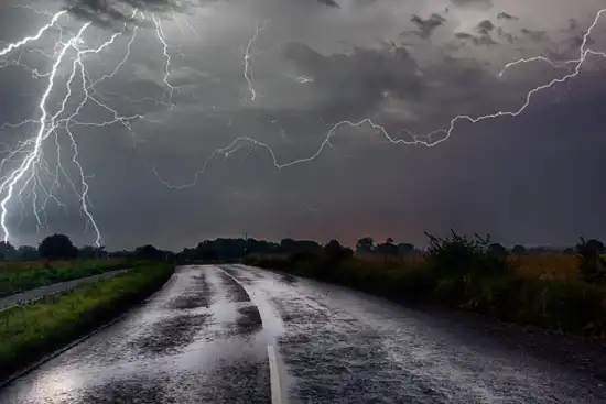 Alerta meteorológico por tormentas y viento para toda la provincia de Santa Fe