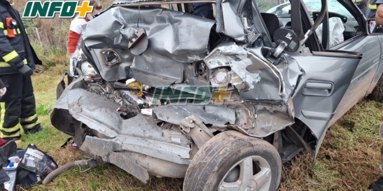 Tragedia en Ruta 34: un hombre murió en un choque entre tres vehículos en Luis Palacios