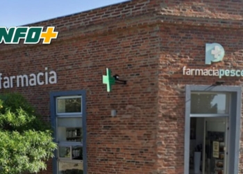 Rompieron un ventanal y robaron dos cajas registradoras en una farmacia de Totoras