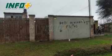 Gaboto: intentaron incendiar la casa donde murió un adolescente y dejaron una amenaza