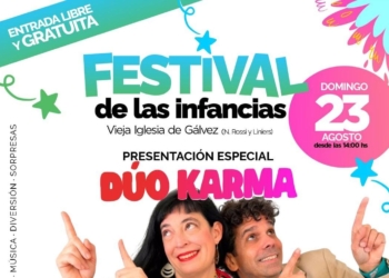 Gálvez vivirá este domingo el gran «Festival de las Infancias»