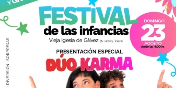Gálvez vivirá este domingo el gran «Festival de las Infancias»