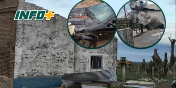 Una familia de Díaz sufrió importantes daños en su vivienda: «Tengo el alma destrozada»