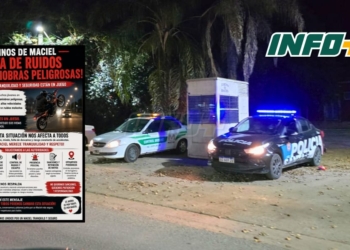 Vecinos de Maciel reclaman por ruidos de motos y maniobras peligrosas y piden mayor control