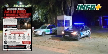 Vecinos de Maciel reclaman por ruidos de motos y maniobras peligrosas y piden mayor control