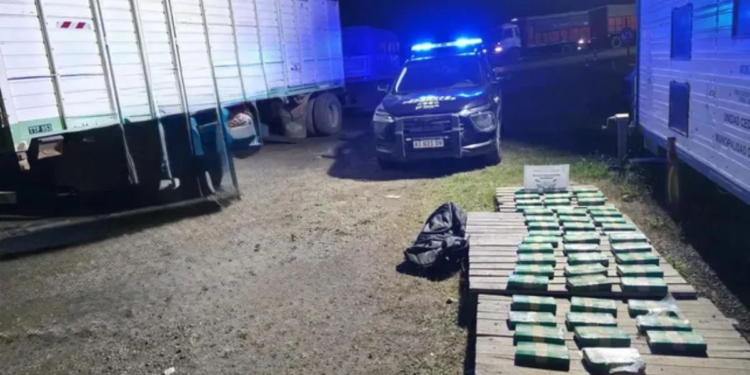 Prisión preventiva para el chofer detenido en Totoras con 52 kilos de cocaína