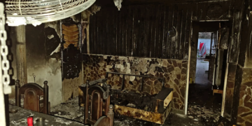 Tragedia en Baigorria: una mujer y su perro murieron en el incendio de su casa