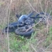 Investigan si fue robada: hallaron una moto abandonada debajo de un puente en Andino