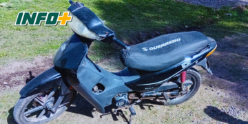 Andino: dos jovenes aprehendidos por circular en una moto robada