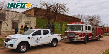 Grave accidente durante una demolición en Correa: un operario cayó desde unos seis metros