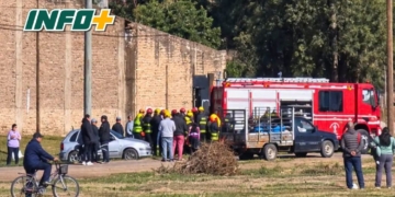 Rescataron a un nene de 11 años que había caído dentro de un silo en Las Rosas