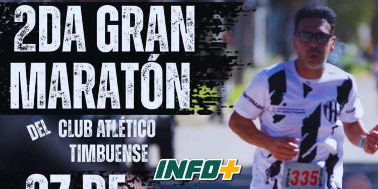 Se viene la 2da Gran Maratón del Club Atlético Timbuense