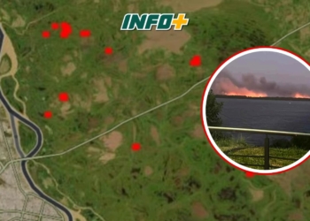 Volvieron los incendios a las islas frente a la región: el humo y los puntos críticos
