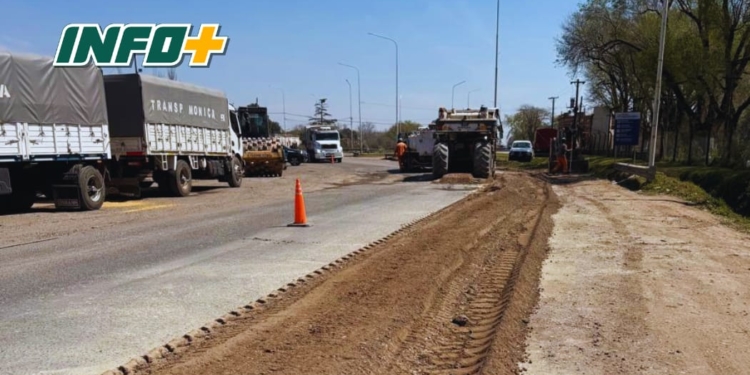 Tras la denuncia, recuperaron el material para reparar la Ruta 91 en Totoras