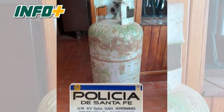 Robaron una garrafa en Barrancas y fue hallada en otra vivienda del pueblo