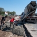 Avanzan las obras de las nuevas dársenas en la Ruta 11 en Timbúes