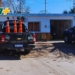 Allanaron una vivienda en Oliveros y detuvieron a un hombre acusado de amenazar a su expareja