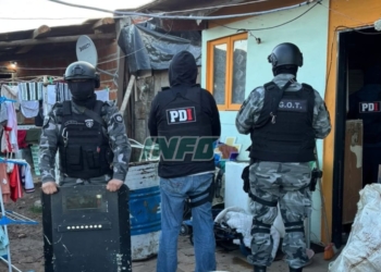 Salto Grande: la PDI realizó cinco allanamientos y detuvo a un hombre por microtráfico