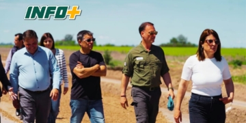Las obras de la Ruta 41S entre Irigoyen y Bernardo de Irigoyen alcanzaron el 70 %