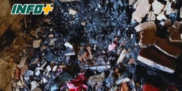 Arocena: una familia con tres pequeños pide ayuda tras el incendio de su vivienda