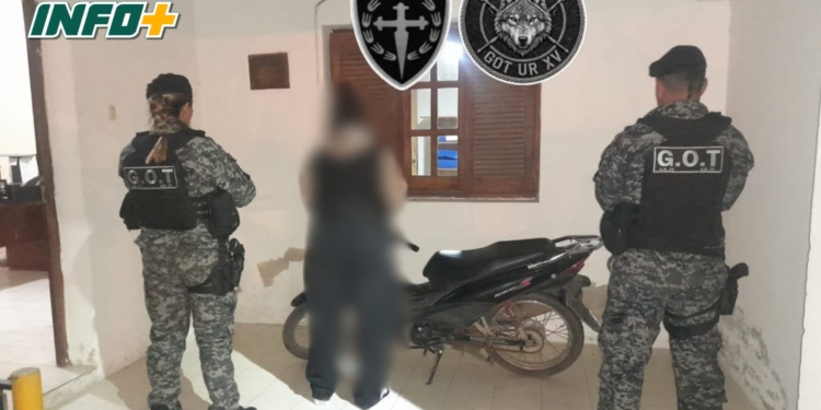 Tras un control, recuperaron en Puerto Gaboto una moto robada en 2025