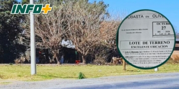 Oportunidad Inmobiliaria: subastarán un terreno en Oliveros a metros de la Ruta 11