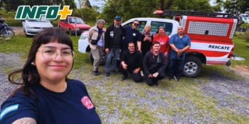 Bomberos de Pueblo Andino sumaron una nueva unidad de primera respuesta