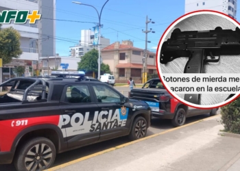Tensión en San Lorenzo: un alumno llevó un arma de juguete a la escuela y se activó el protocolo