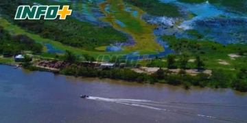 Un joven resultó herido al caer de un caballo mientras trasladaba animales en las islas frente a Puerto Gaboto