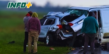 Dos muertos en un fatal accidente entre Cañada Rosquín y Carlos Pellegrini