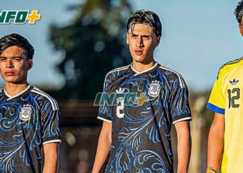 El andinense Renzo Gonella debutó con la selección en el Mundial Sub 15 de Azerbaiyán