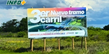 Arrancan este jueves las obras del tercer carril entre San Lorenzo y Villa La Ribera