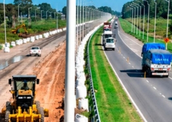 Cierran el acceso de Villa La Ribera por el comienzo de la obra del tercer carril