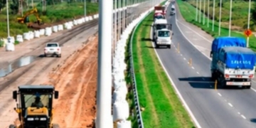 Cierran el acceso de Villa La Ribera por el comienzo de la obra del tercer carril