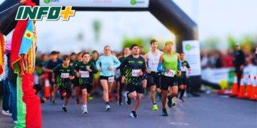 Más de 1000 participantes en la primera maratón nocturna de Timbúes