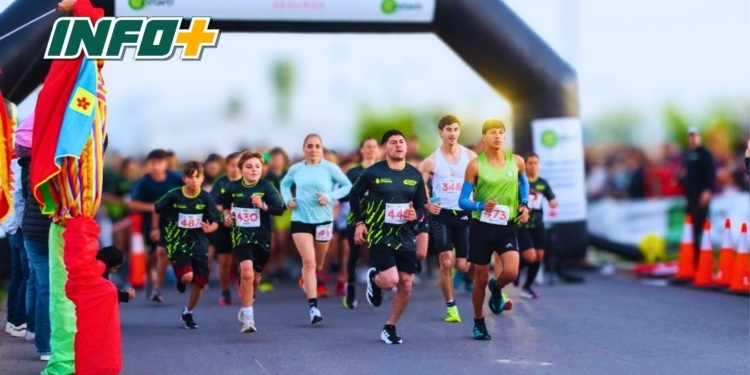Más de 1000 participantes en la primera maratón nocturna de Timbúes