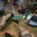 San Genaro: un conductor despitó y terminó con su auto en un zanjón