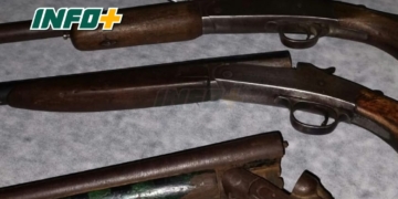Arocena: una amenaza con armas terminó en un allanamiento, el secuestro de tres escopetas y un aprehendido