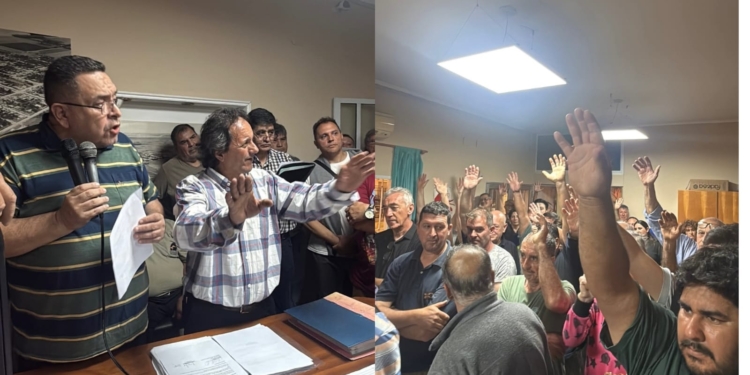 Escandalosa asamblea en la Cooperativa de Agua Potable de Barrancas: ambas listas se proclamaron ganadoras